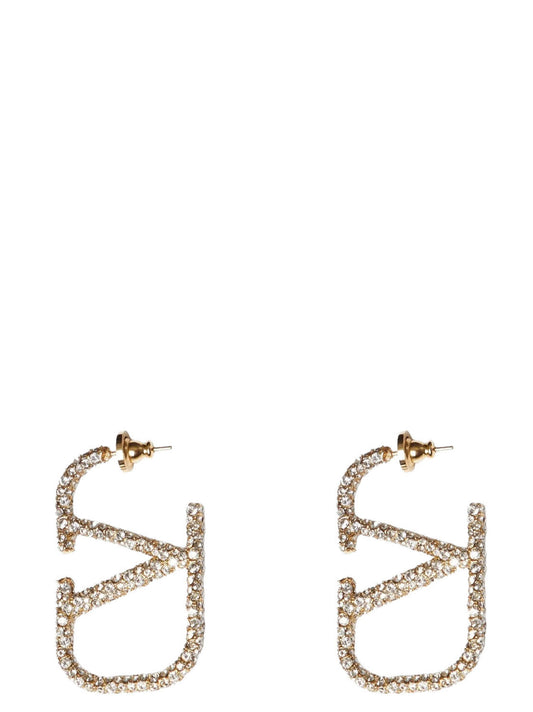 Gold Brass Earrings