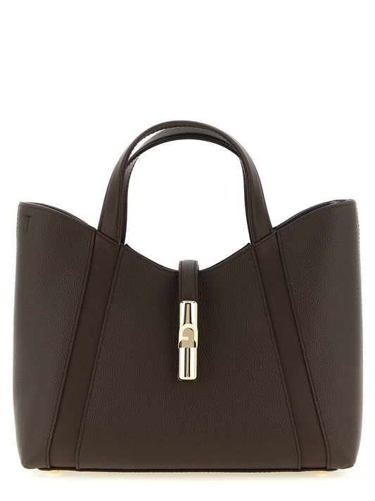 Brown Calfskin Tote Bag