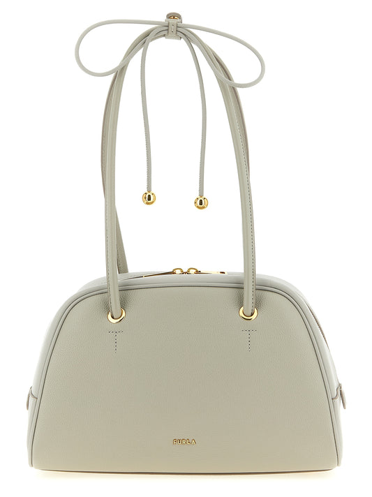 Gray Calfskin Handbag