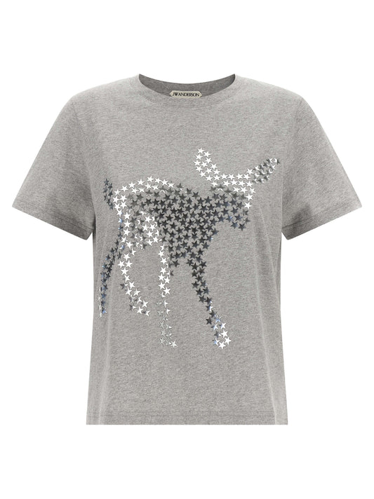 Gray Cotton T-Shirt