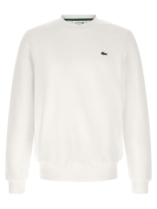 White Cotton Sweatshirt