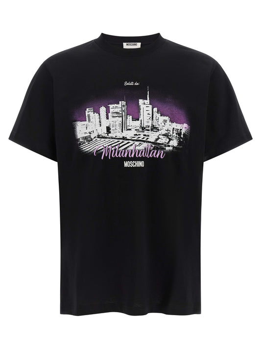Black Cotton T-Shirt