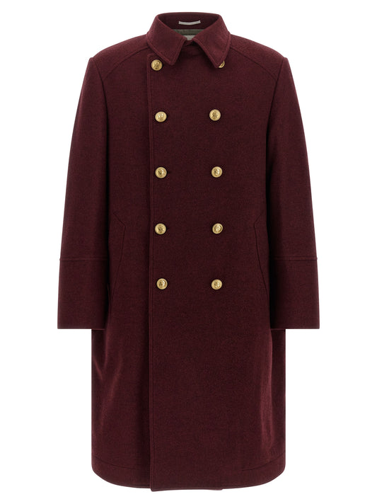 Bordeaux Cashmere Coat