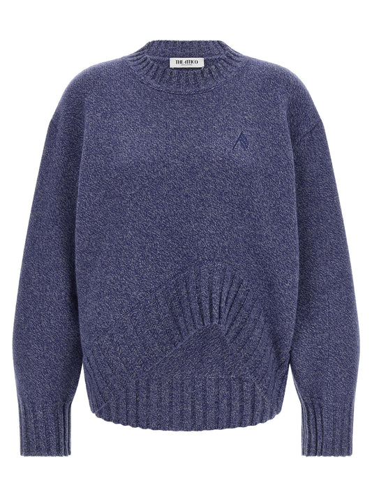 Blue Virgin Wool Cardigan