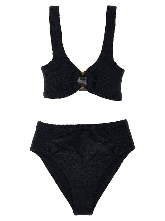 Black Nylon Bikini