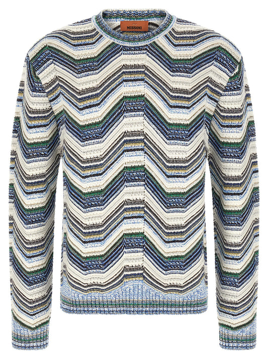 Multicolor Wool Cardigan