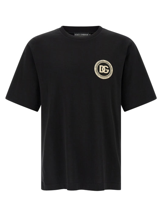 Black Cotton T-Shirt