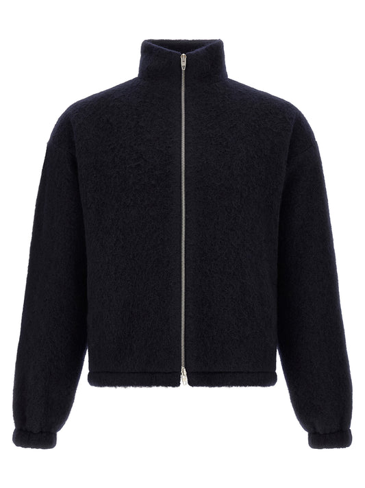 Blue Wool Sweatshirt