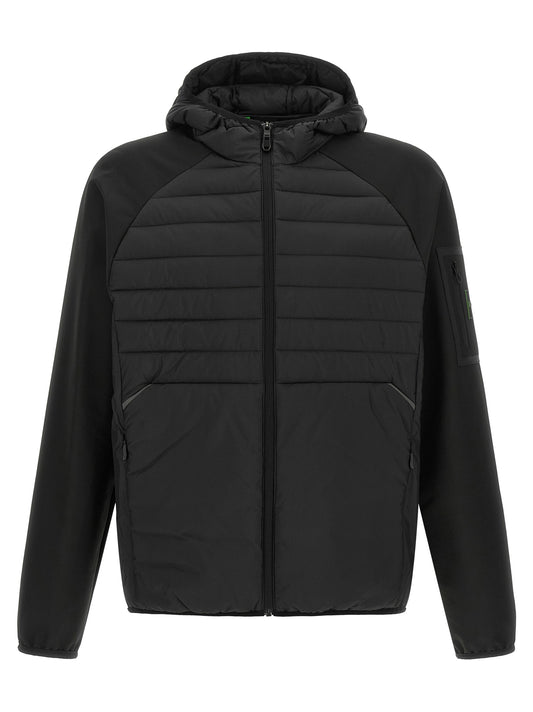 Black Rubber Sweatshirt