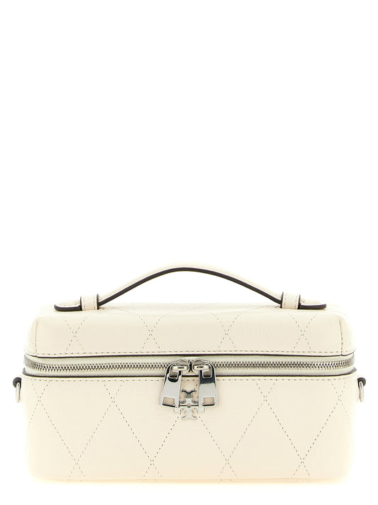 White Cowhide Crossbody Bag