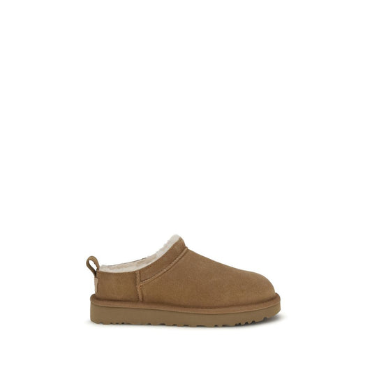Brown Suede Leather Mules