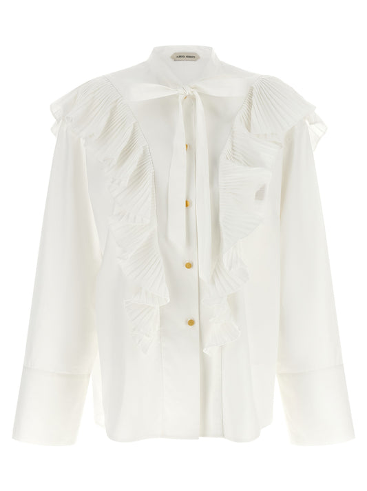 White Cotton Blouse