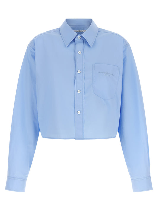 Blue Cotton Blouse