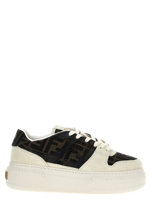 Multicolor Polyamide Chunky Sneakers