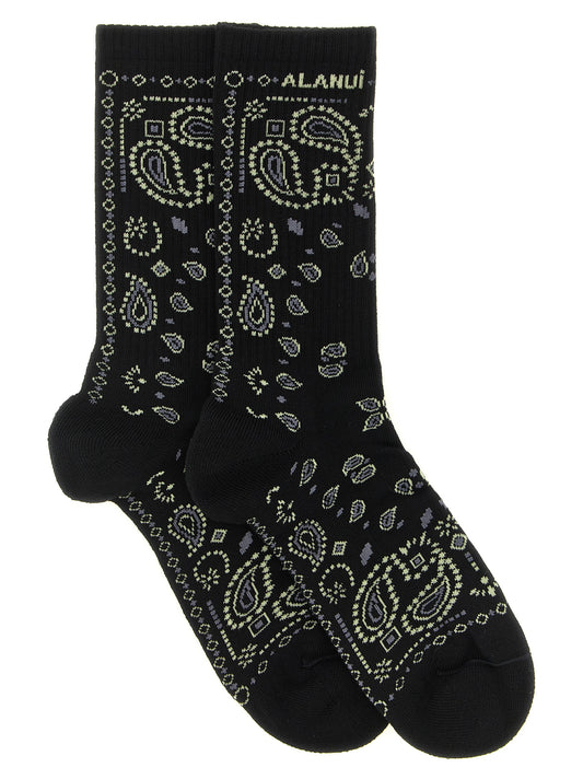 Black Cotton Socks