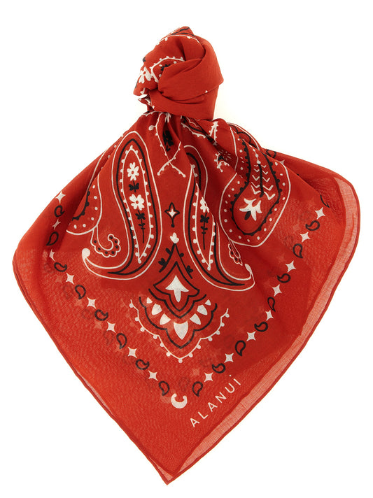 Red Cotton Foulard