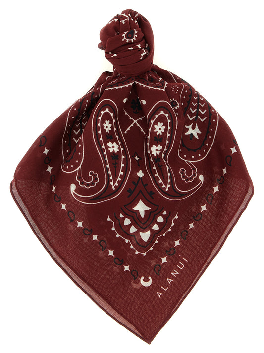Bordeaux Cotton Scarf