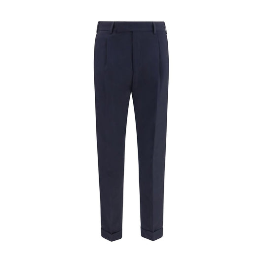 Blue Wool Oves Aries Casual Pants