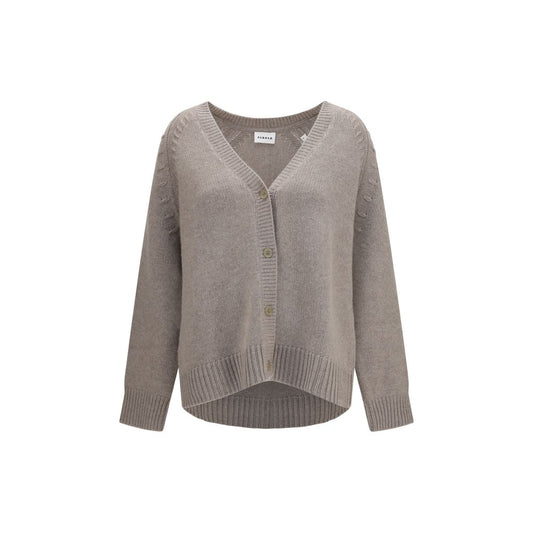 Beige Cashmere Cardigan
