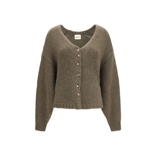 Bicolor Cashmere Cardigan