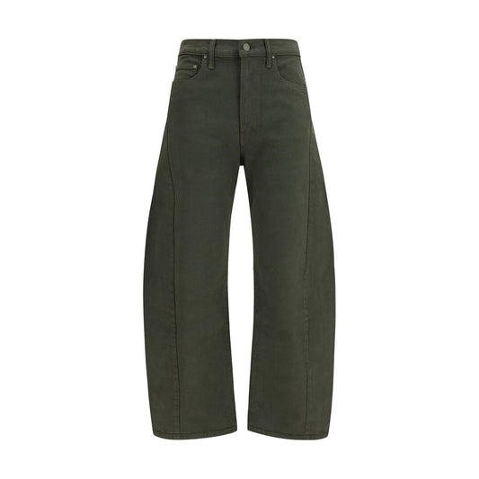Bicolor Cotton Relaxed Fit Jeans