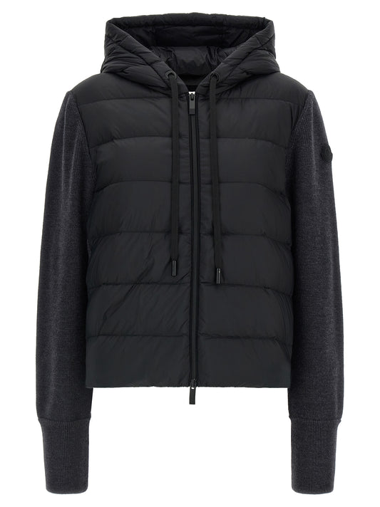 Gray Polyamide Cardigan