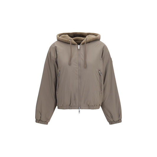 Brown Recycled Polyester Sweatshirt