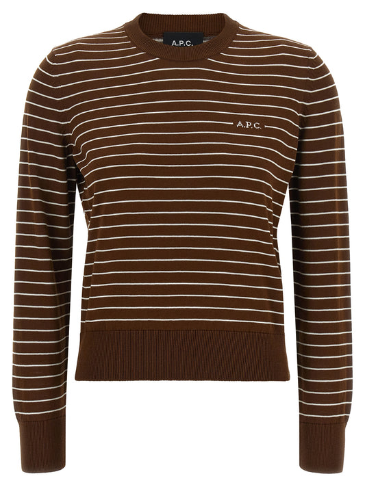 Brown Cotton Cardigan