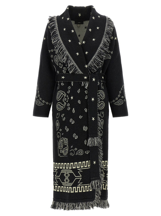 Black Virgin Wool Coat