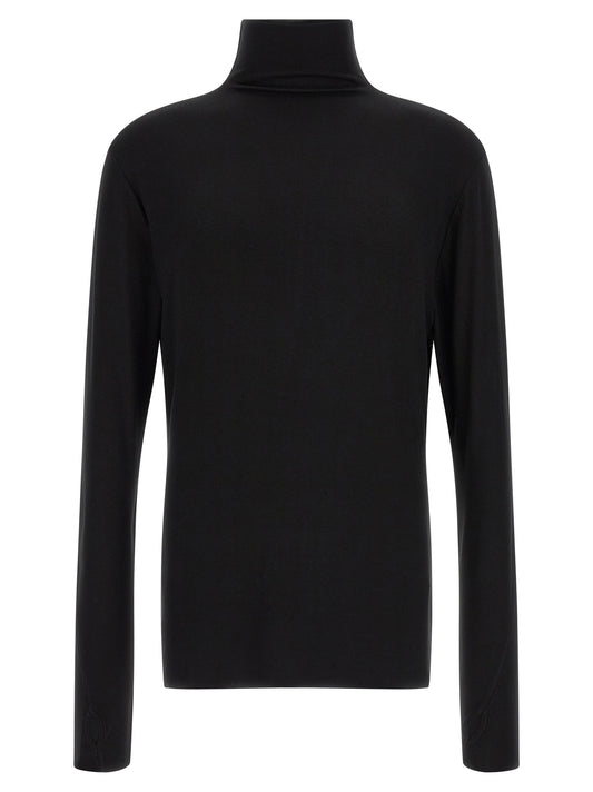 Black Viscose Cardigan