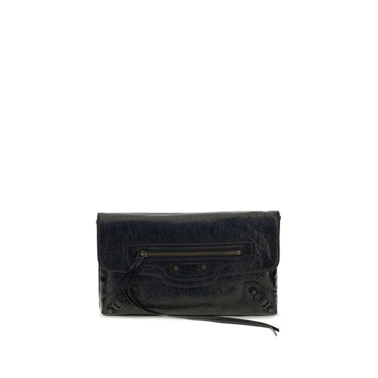 Black Lamb Ovis Aries Clutch Bag