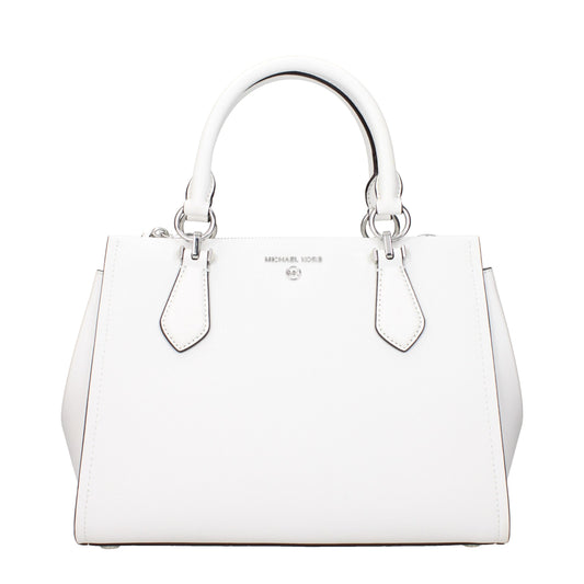 White Leather Handbag