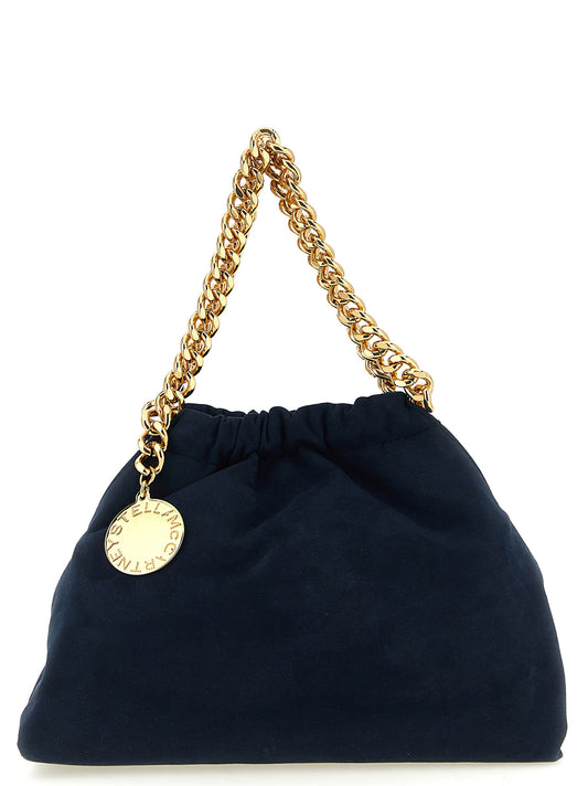 Blue Polyamide Crossbody Bag