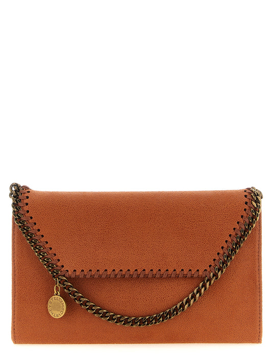 Orange Polyester Crossbody Bag