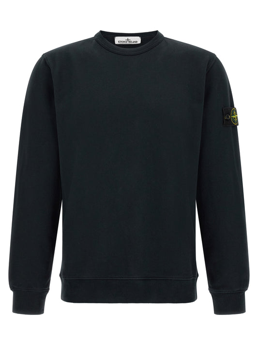 Blue Cotton Sweatshirt
