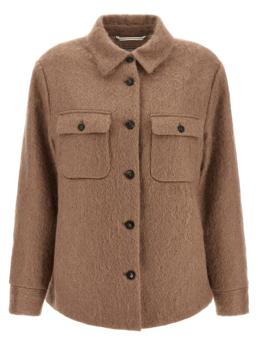 Beige Virgin Wool Jacket
