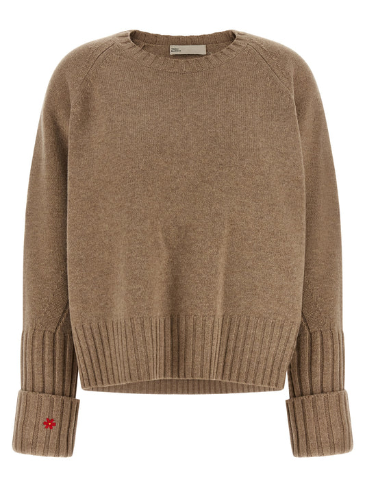 Beige Wool Cardigan