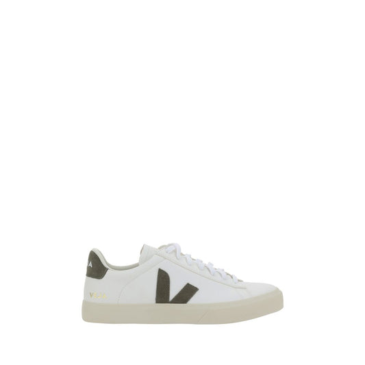 White Calf Leather Bos Taurus Low Top Sneakers