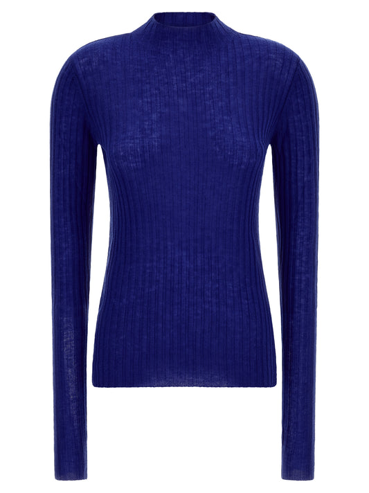 Blue Wool Cardigan