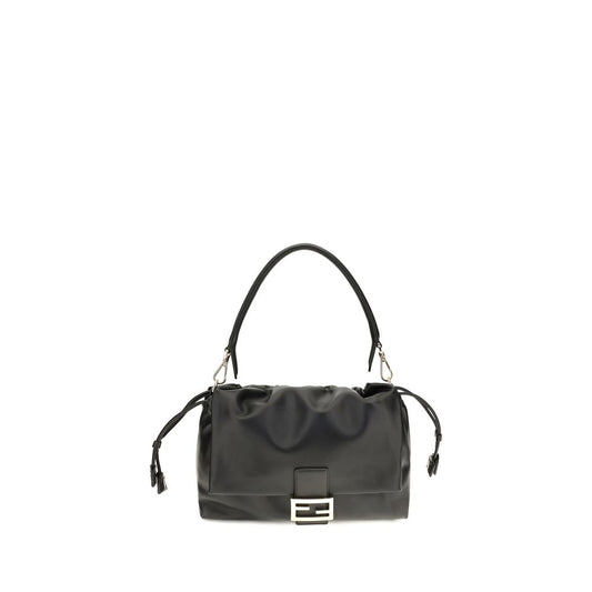 Black Calf Leather Bos Taurus Shoulder Bag