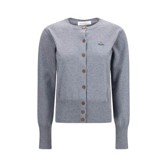 Gray Cotton Cardigan