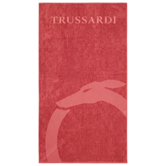 Red Cotton Men Swim Towel