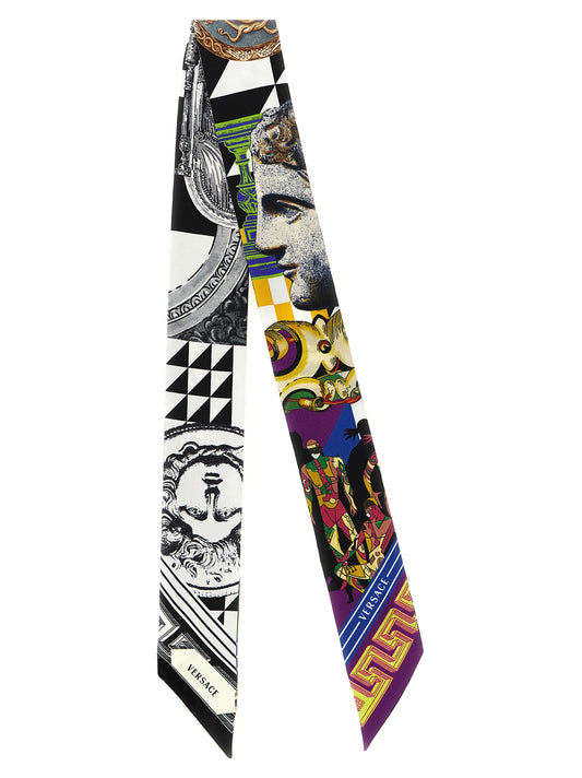 Multicolor Silk Foulard