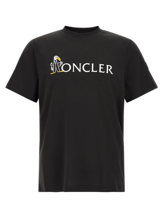 Black Cotton T-Shirt