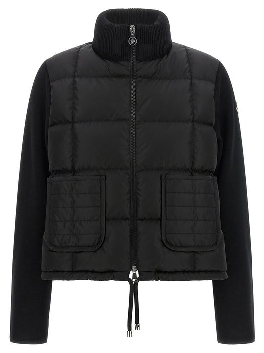 Black Virgin Wool Cardigan