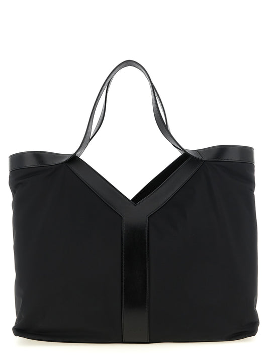 Black Calfskin Tote Bag