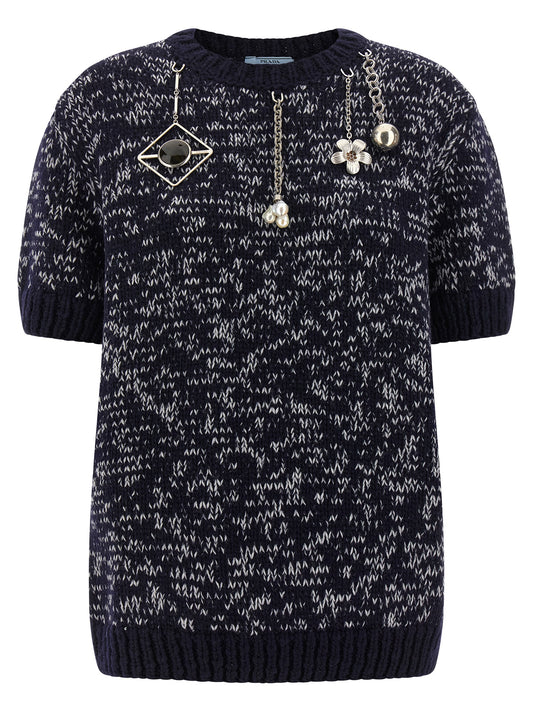 Multicolor Virgin Wool Cardigan