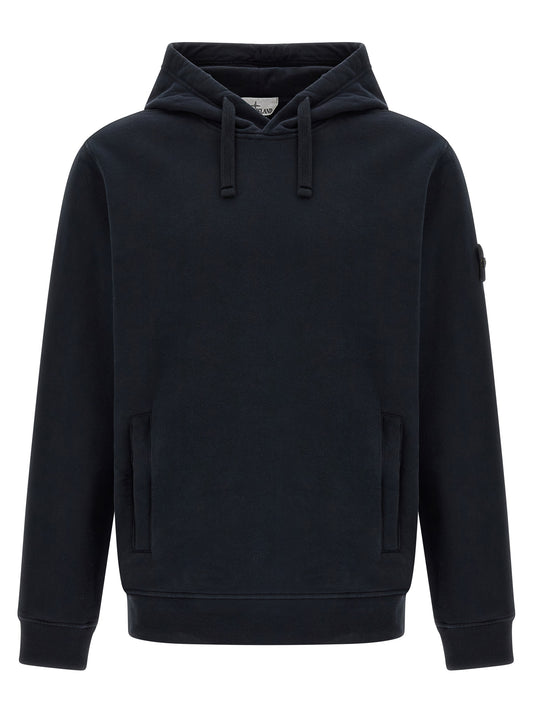 Blue Cotton Sweatshirt
