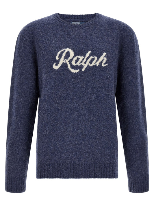 Blue Wool Cardigan