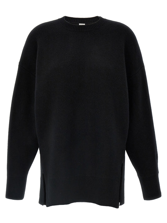 Black Polyester Cardigan